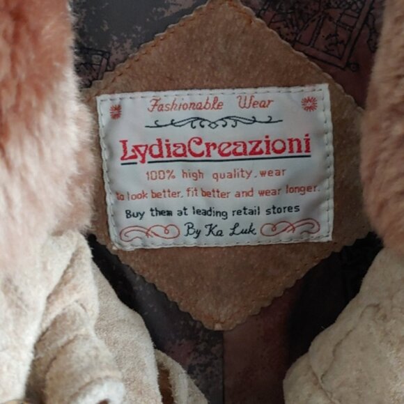 Stunning VTG Lydia Creazioni Leather Jacket - Picture 3 of 9